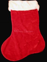 SANTA Toy Bag Holiday Christmas 4 ft RED STOCKING New